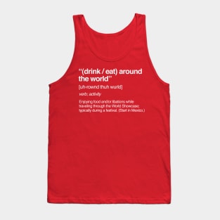 Drink Around The World Definition Tank Top